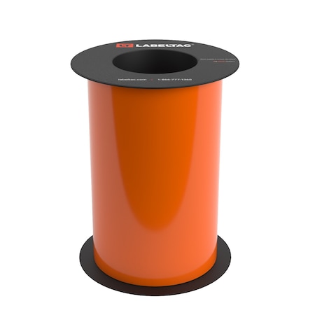 Labeltac Label Supply 8in x 75ft, Orange LT806-C