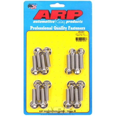 Arp 4352001 Bb Chevy Hex Intake Manifold Bolt Kit A14-4352001