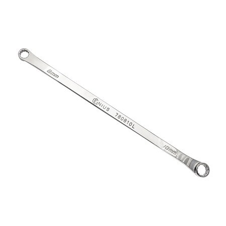 Genius Tools 8 X 10 235MM Extra long Box End Wrenches 780810L