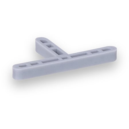 Barwalt Precision Leave-In Tile Spacers, 1/8 in, T Shape, 1000PK 3TTS