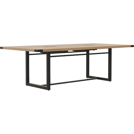 Mirella Conference Table, Steel Frame, Black MRCS8SDD
