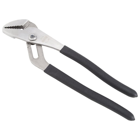 Vulcan Groove Joint Plier, 10 in OAL, 1-3/8 in Jaw, Black Handle, Non-Slip Handle, 1-3/8 in W Jaw JL-NP011