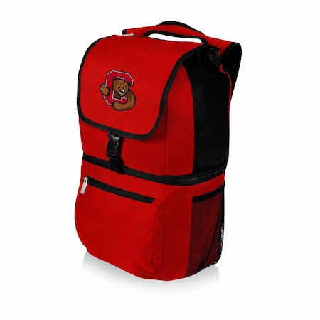 Picnic Time Family Of Brands NCAA Cornell Big Red Zuma Backpack Cooler - Soft Cooler Backpack - Lunch Cooler, Red 634-00-100-684-0