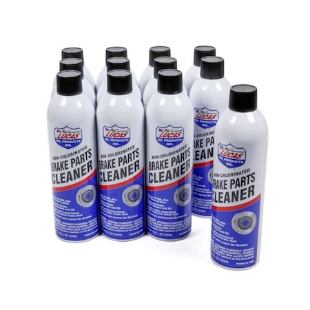 Lucas Oil 10906-12 Brake Parts Cleaner, 14 oz, 12PK LUC10906-12