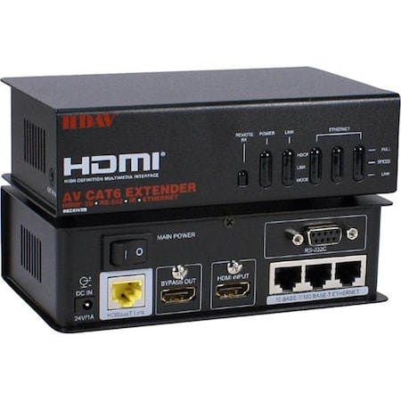 Plugit HDMI 4-in-1 CAT6 Extender - HDMI 4-in-1 CAT6 Extender PL3475920