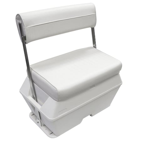 Wise 50 qt. Swingback Cooler Seat, Brite White 8WD159-784