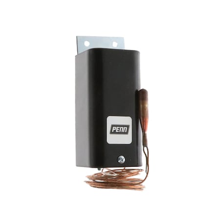 Johnson Controls 30/90F, 6', SPST, 3/8 in. X1.5 in. BULB A19AAD-26