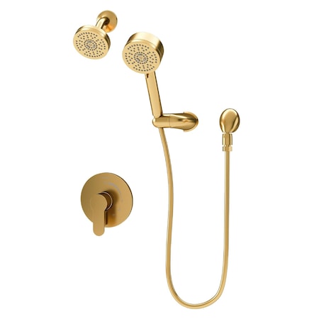 Symmons Identity HydroMersion Single Handle Shower Faucet Trim Kit with Hand Spray (Valve not Included) S6798BBZ15TRM