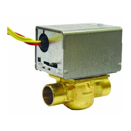 Honeywell 24V 3/4 in Sweat Zone Valve V8043E1061/U