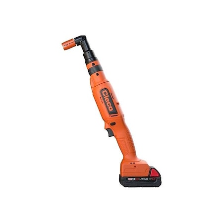 Cleco Cordless Right Angle Drill, 3/8 in, 18V DC CLBA303