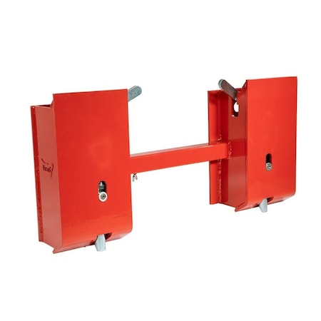 Mytee Products Universal Skid Steer Quick Attach Adapter Compatible for Kubota Bobcat Tractor MPSSRP-ACB