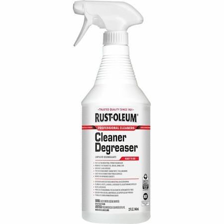 Rust-Oleum Cleaner Degreaser Trigger Spray, 32 oz Spray Bottle, 6PK 352263