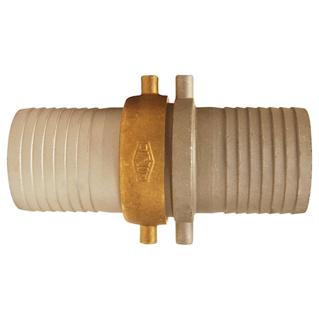 Dixon Short Shank Coupling NPSM, 2", AL CAB200