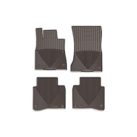 Weathertech Cocoa, Front and Rear All Weather Floor Mats W351CO-W354CO