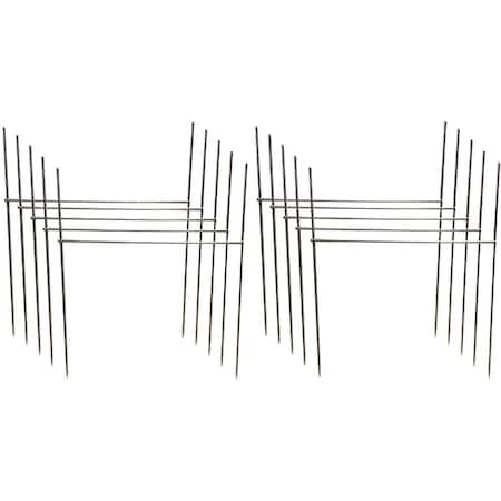 Marco Frio 30 x 30 in. Half Yard Stakes, Silver, 10PK MA2748548