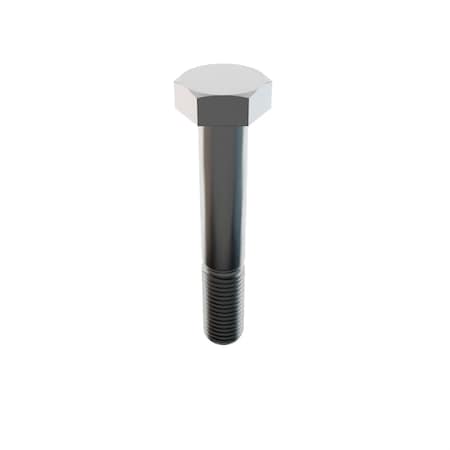 Zoro Select 316, 1"-8 Hex Head Cap Screw, Plain Stainless Steel, 6 in L 2-193-100C-600