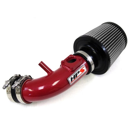 Hps Performance Air Intake Kit, Red,  827-601R