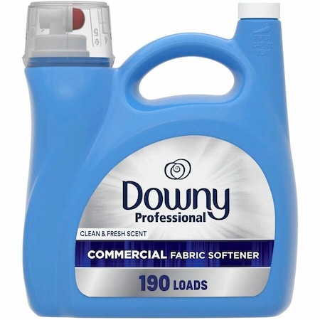 Downy Fabric Softener, Liquid, Clean & Fresh, 4 PK 14121