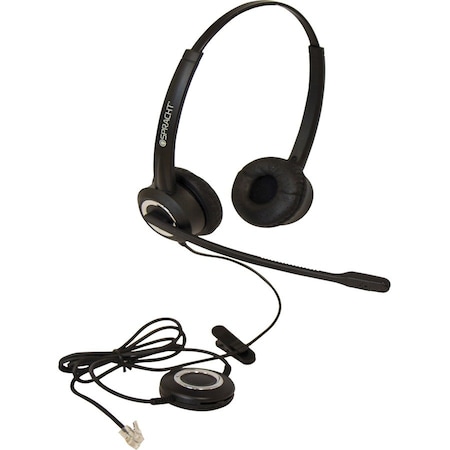 Spracht ZUMRJ9B Headset, Black SPTZUMRJ9B
