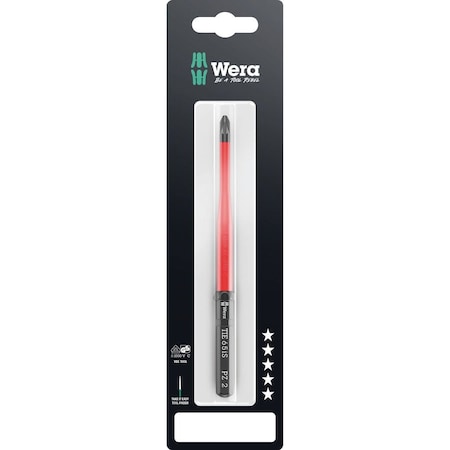 Wera Kraftform Kompakt VDE 65 iS Take it easy SB, PZ 2 x 157 mm 5006567001