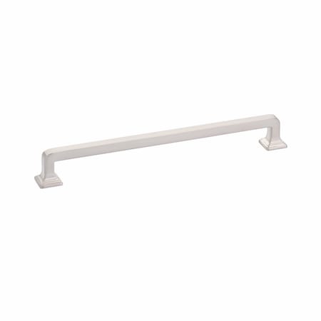 Schaub 8in Center to Center Menlo Park Cabinet Pull Brushed Nickel Finish 536-BN