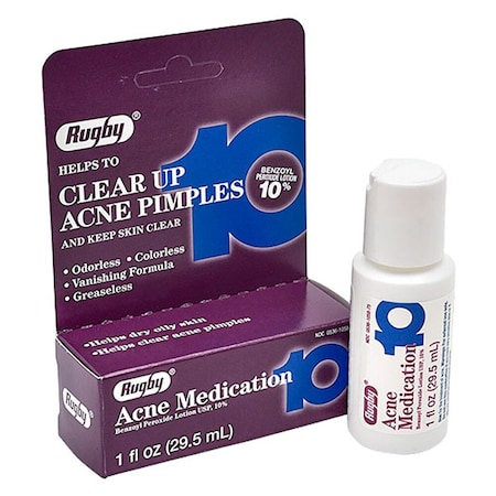 Harvard Rugby Benzoyl Peroxide Lotion 10%, 29.5mL 00536105875