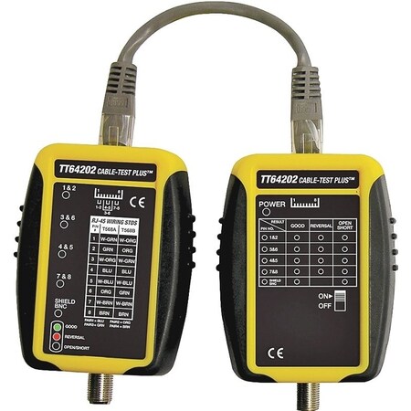 Gardner Bender Tester Cable Coaxial-Utp/Stp TT64202