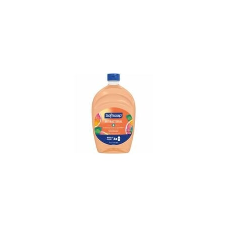Softsoap Antibacterial Hand Soap - Crisp Clean Scent - 1.56 quart - Bacteria Remover - Hand, Skin, Kitchen,  US05261A