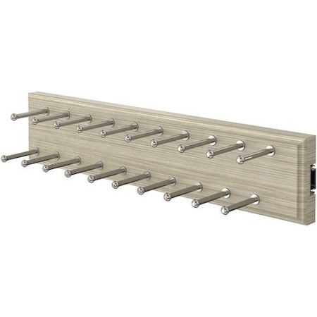 Easy Track Sliding Tie/Jewelry Rack, Weathered Grey RA1200-CG
