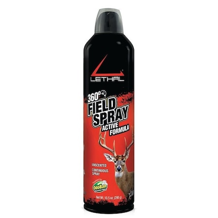 Lethal 360 deg Field Spray, Odorless, Liquid, 10.5 oz, Spray Bottle 9717B67-10A12