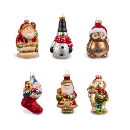 Krebs Multicolored Christmas Figurine CBK50001A