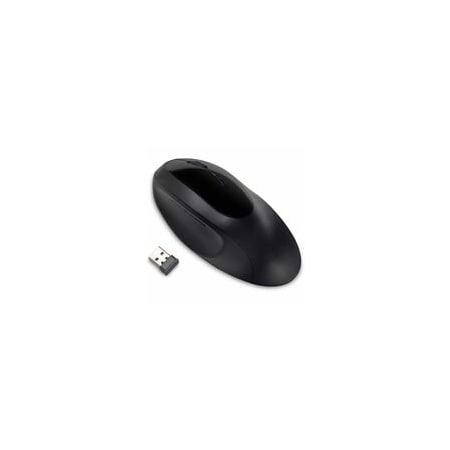 Kensington Pro Fit Ergo Wireless Mouse - Wireless - Bluetooth/Radio Frequency - 2.40 GHz - Black - USB - 1600 75404