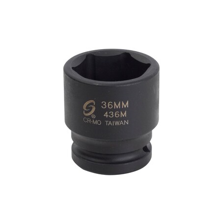 Sunex 3/4 in Drive 36Mm Impact Socket 436M