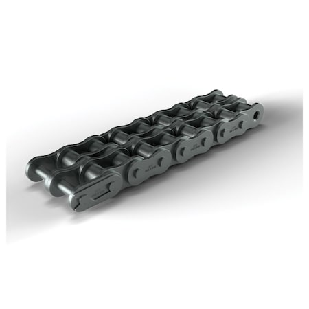 Hkk Chain 20-Pitch Coupling chain, 3/4 in Pitch, 0.469 in Dia x 1/2 in W Roller, Alloy Steel CC6020