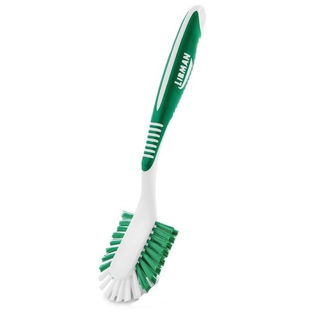 Libman Kitchen Brush, Polymer Bristle, 10.88 in L 1043