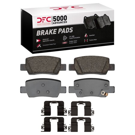 Dfc 5000 Advanced Disc Brake Pad Set,  1551-2373-01