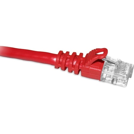 Enet CAT6 BOOTED SNAGLESS 5FT RED TAA COMP C6-RD-5-ENT