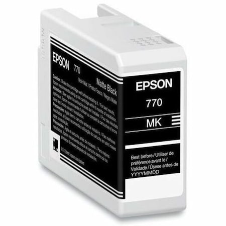 Epson UltrachromePRO10 MBlk 25ML IC T770820