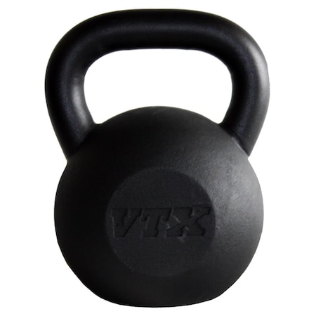 Troy Barbell 25 lbs Cast Iron Kettlebell, Black KB-025G2