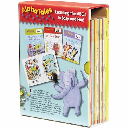Scholastic AlphaTales Book Set, Grades Pre K - 1, Softcover, 26PK 0545067642