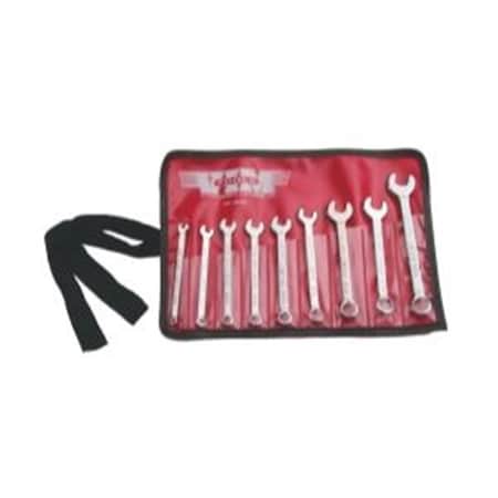 Vim Tools Midget 6 Point Box Combination Wrench, 9PK VIMCW100
