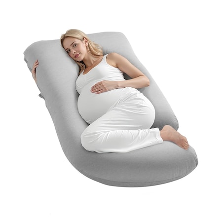 Vevor Pregnancy Pillow G-Shaped Full Body Maternity Pillow Ultra-Soft and Breathable U02