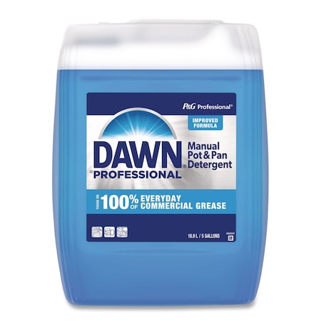 Dawn Professional Manual Pot/Pan Dish Detergent, Original Scent, 5 gal Cube 70681