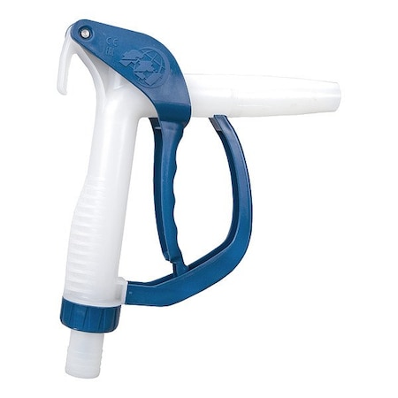 Finish Thompson DrumPumpNozzle, Wht, 3-1/2inPVDFSpout 111030-5