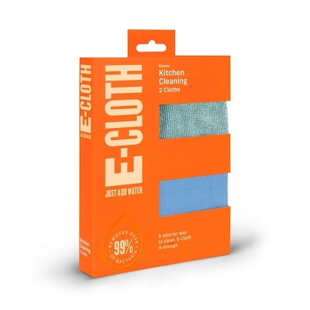 E-Cloth KIT CLEANING CLOTH KITCHEN, 2PK 10601