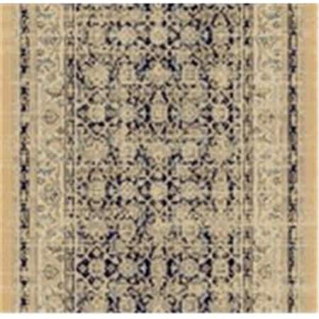 Dynamic Rugs Brilliant Rugs, Navy - 2.9 x 8.2 in. BR2872407501