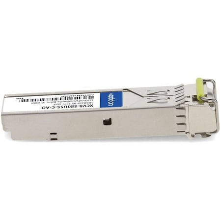 Add-On CIENA XCVR-S80U55-C COMPATIBLE TAA COMPLIANT 10GBASE-BX SFP+ TRANSCEIVER XCVR-S80U55-C-AO