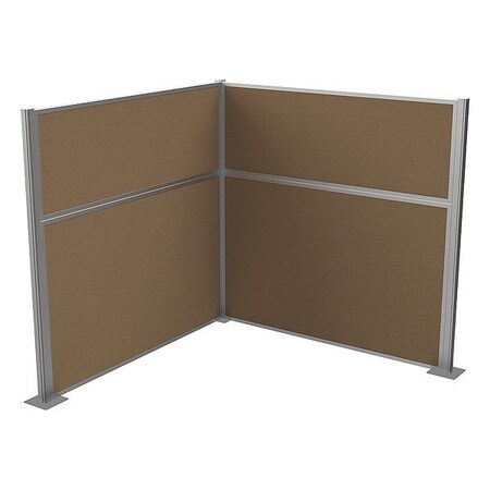 Versare Cubicle Kit, Latte, 72 in H HPKL-66-S-DO