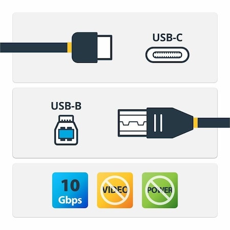 Startech.Com Printer Cable USB C to USB B 1m USB 3.1 USB31CB1M