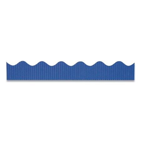 Pacon Bordette Decorative Border, 2.25" x 50 ft Roll, Rich Blue 37184